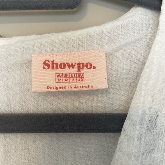 White Ruffle Dress - Picture 3 of 3